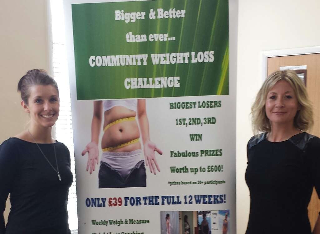 Katie Amos and Natasha Cloke will be running their fourth Deal Community Weight Loss Challenge