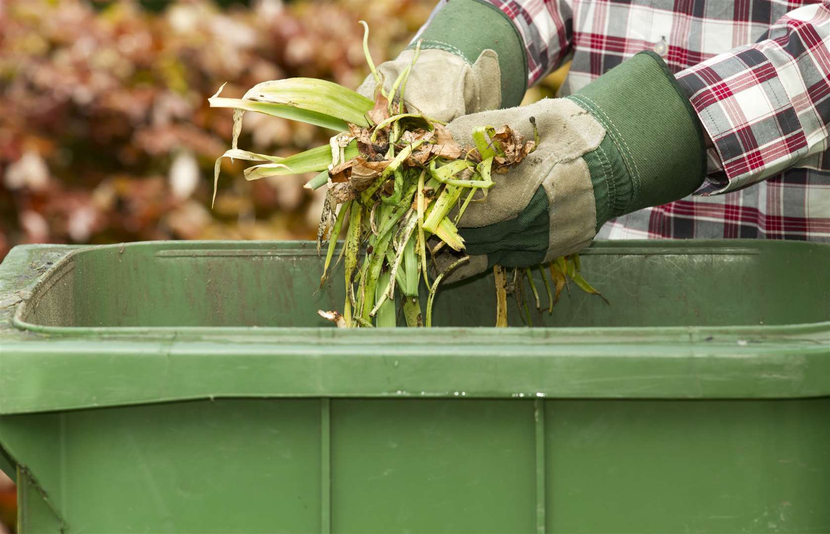 Many people went without a garden waste collection for three months