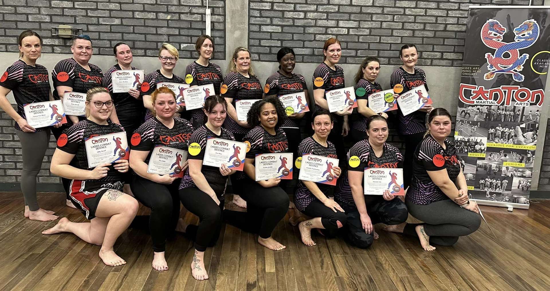 There was grading success for the members of Canton Martial Arts in Ashford as the club's first anniversary approaches