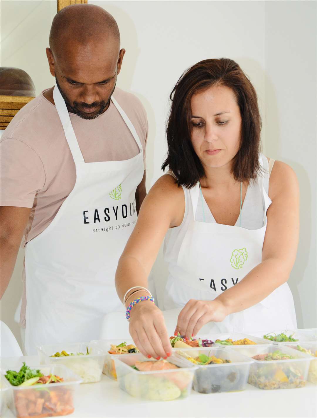The Easy Dine team: Sadith Fernando and Seila Merino