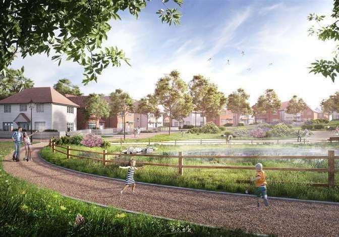 How Highsted Park may look. Picture: Quinn Estates