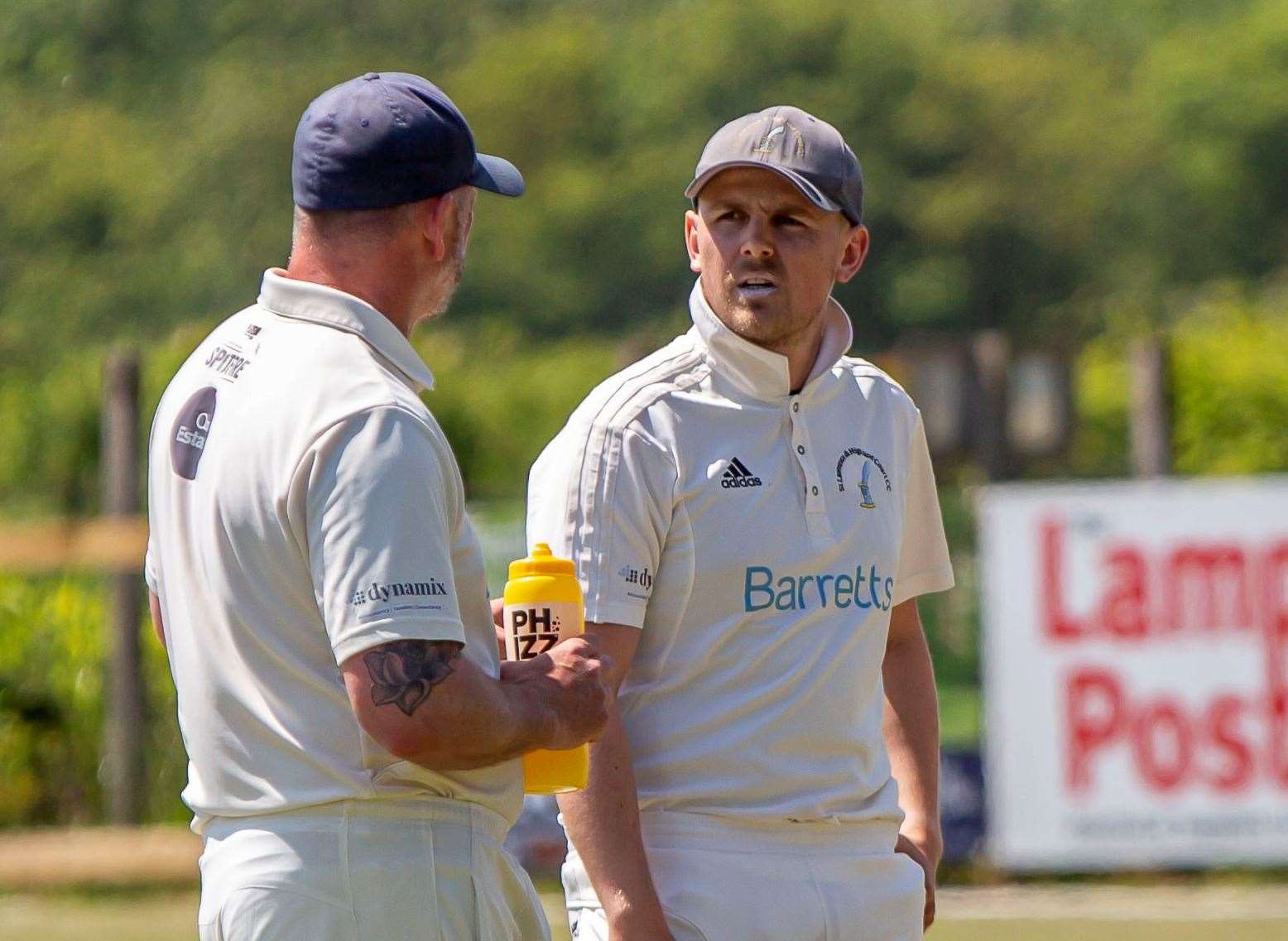 St Lawrence & Highland Court captain Matt Hammond - fired an unbeaten 95 as they started their season with a National Club Championship win over Gravesend 1sts on Sunday. Picture: Phillipa Hilton