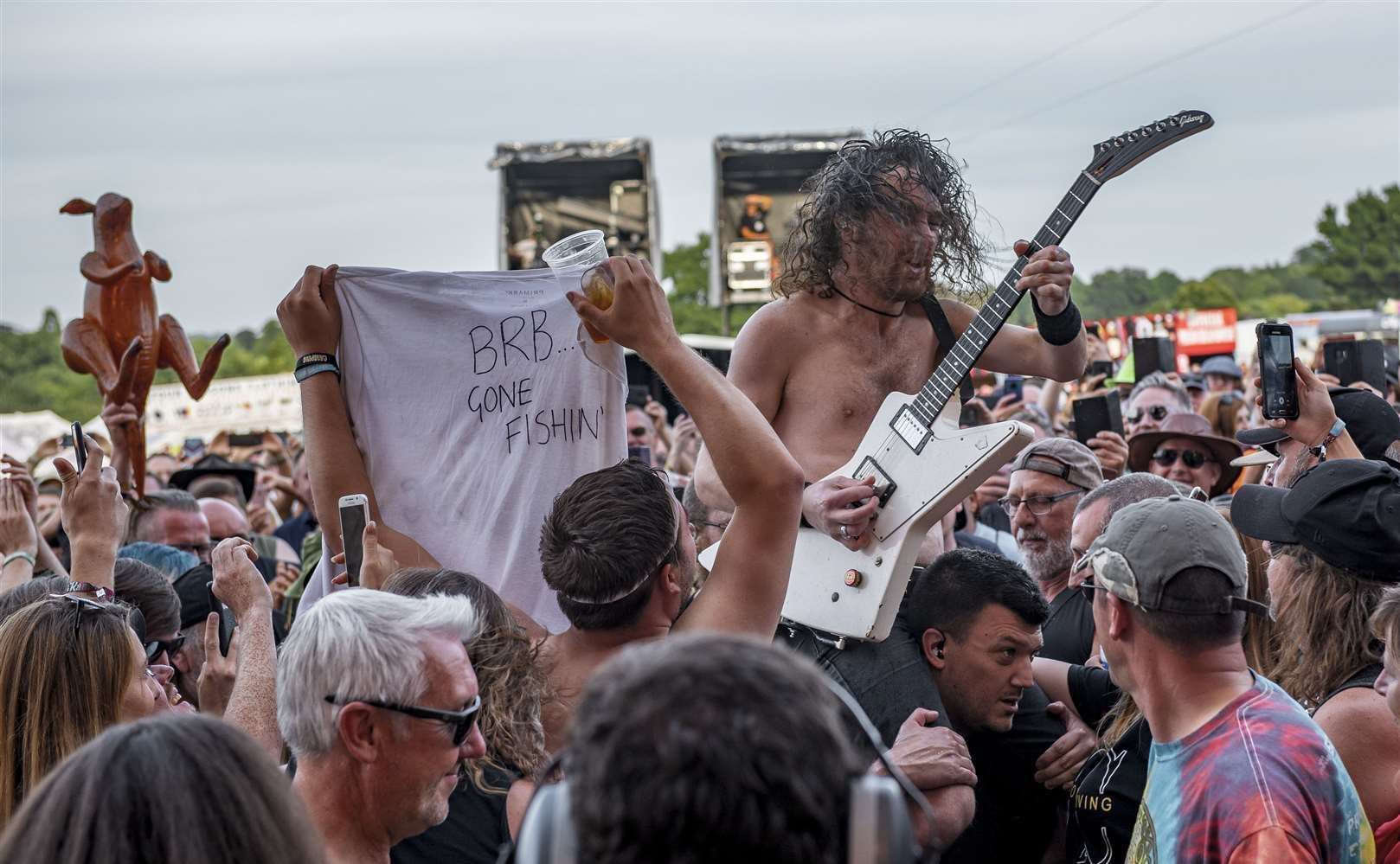 Maid of Stone is the newest festival for rock fans in Kent. Picture: Chris White