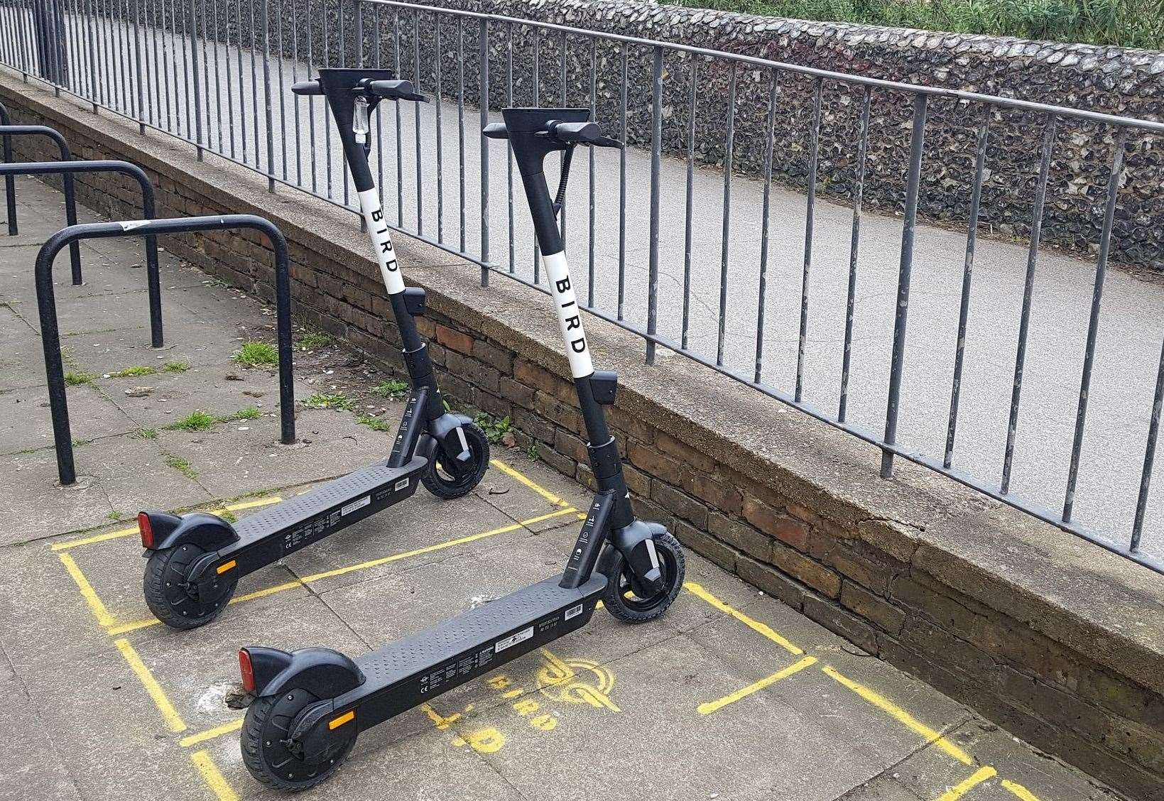 Bird e scooters have been available to rent in Canterbury since November 2020