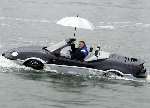Sir Richard Branson's Gibbs Aquada was registered, licensed and insured to be driven in this country