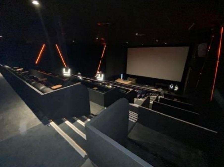Inside the new cinema complex. Picture: Swale council