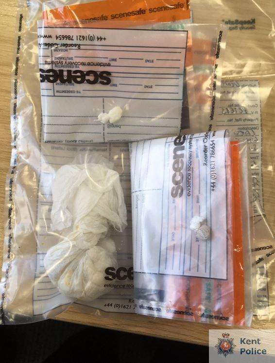 Drugs were seized by Gravesham CPT on Friday. Picture: Kent Police (5326948)
