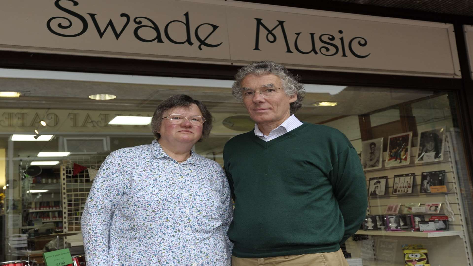 Robert and Cynthia Swade have decided to call it a day with their business Swade Music in Roman Square, Sittingbourne