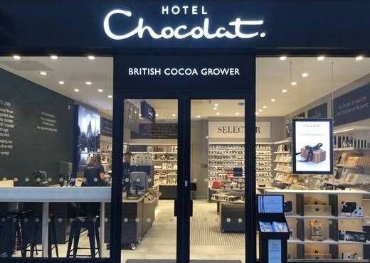 What a typical Hotel Chocolat shopfront can look like. Picture: Hotel Chocolat