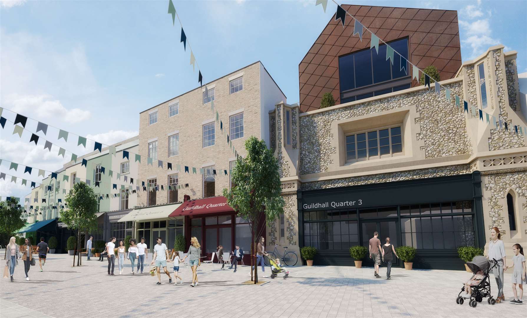 How Guildhall Street will look after the Debenhams redevelopment