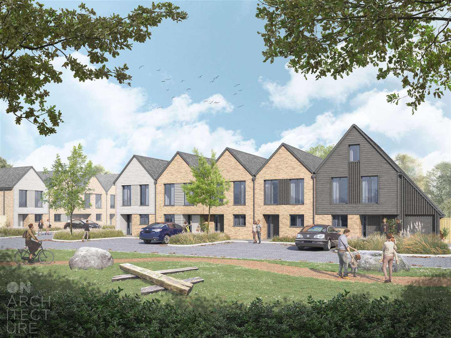 CGI of The Willows development in Chestfield. Picture: Southern Grove / On Architecture