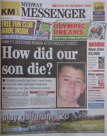 Medway Messenger front page