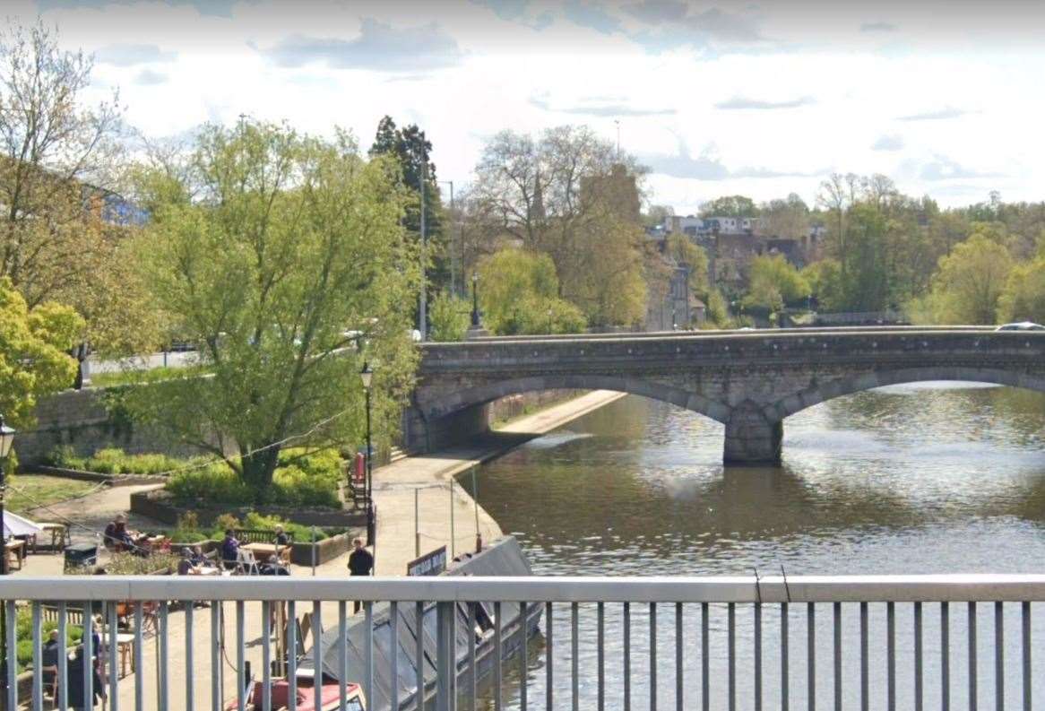 A man has died after being found in the River Medway. Stock picture: Google Street View