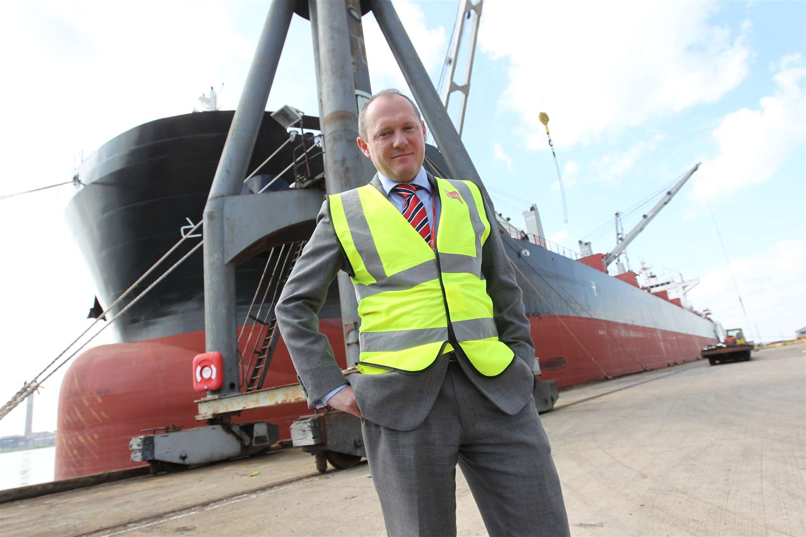 Miles Hearn is no longer port director of Sheerness Docks