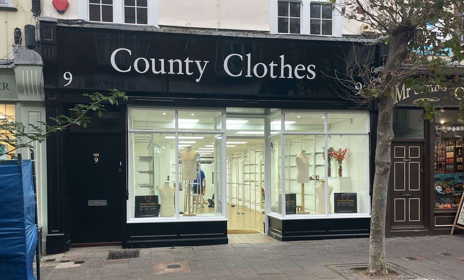 County Clothes has filled the former Roger’s Menswear unit in Herne Bay