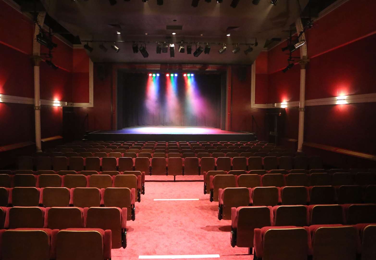 No shows have been performed at Hazlitt Theatre for many months now. Picture by: Martin Apps