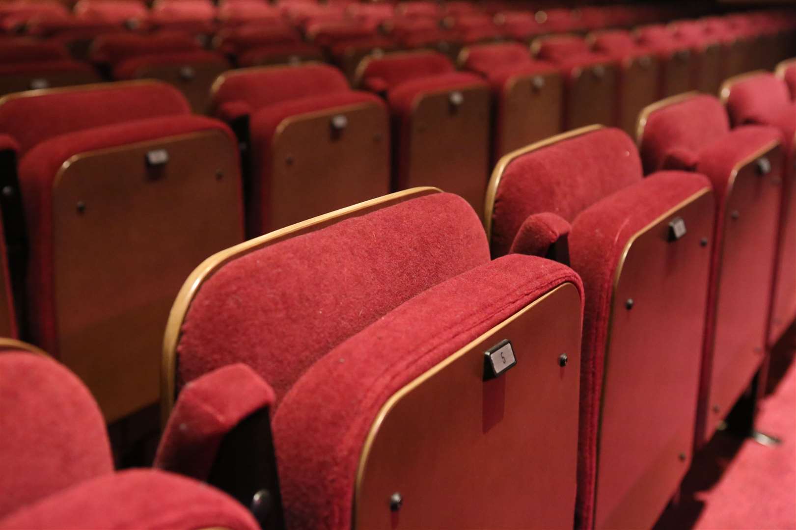 Seats are still empty at theatres across Kent Picture by: Martin Apps