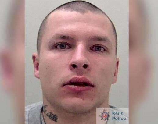 Jacek Gralak, of Kent Road, Gravesend was jailed after a spree of burglary offences