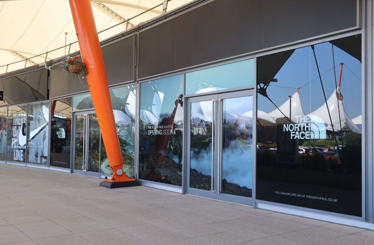 North Face will be opening at Ashford Designer Outlet next month. Picture: Ashford Designer Outlet