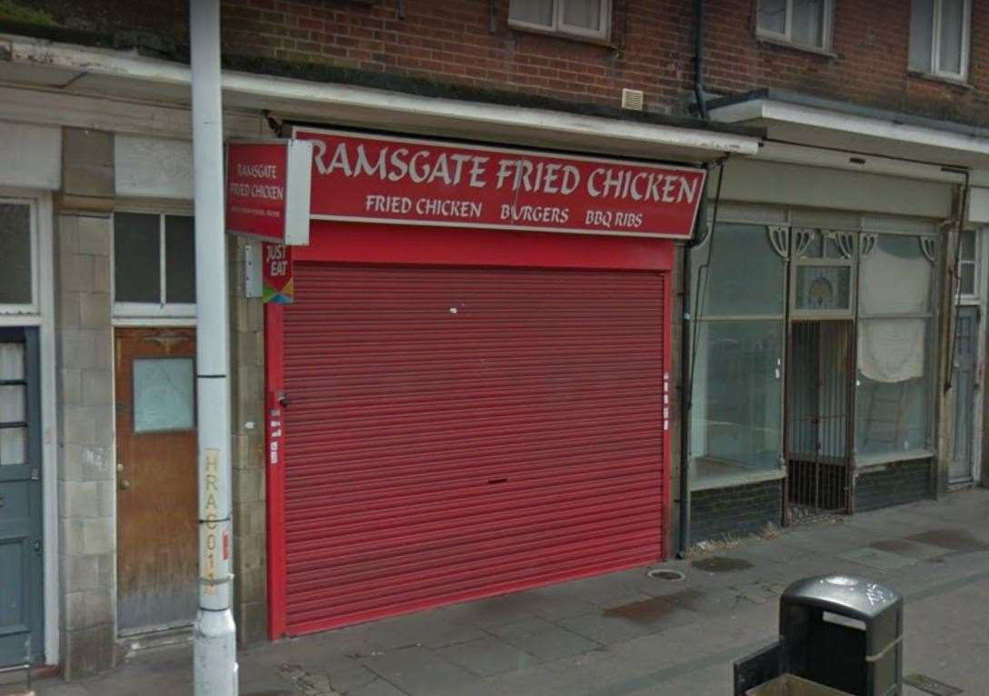 Ramsgate Fried Chicken in Margate. Picture: Google Street View
