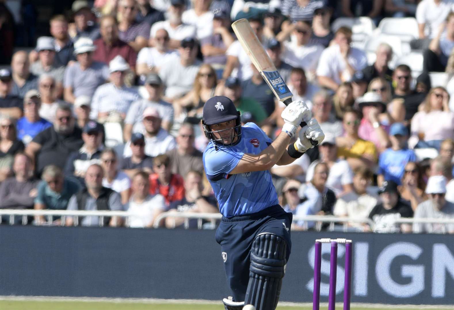 Harry Finch has been tipped to take the gloves by Paul Downton for Kent's Royal London One-Day Cup defence. Picture: Barry Goodwin