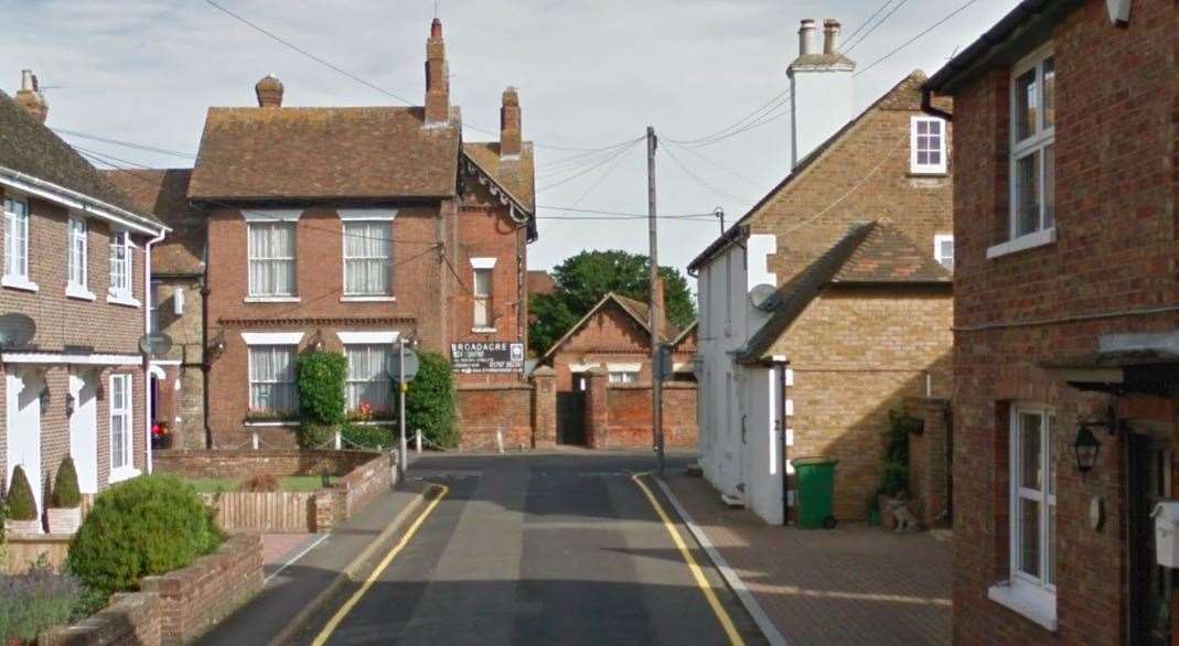 The burglary took place in Rome Road, New Romney. Photo: Google Street View