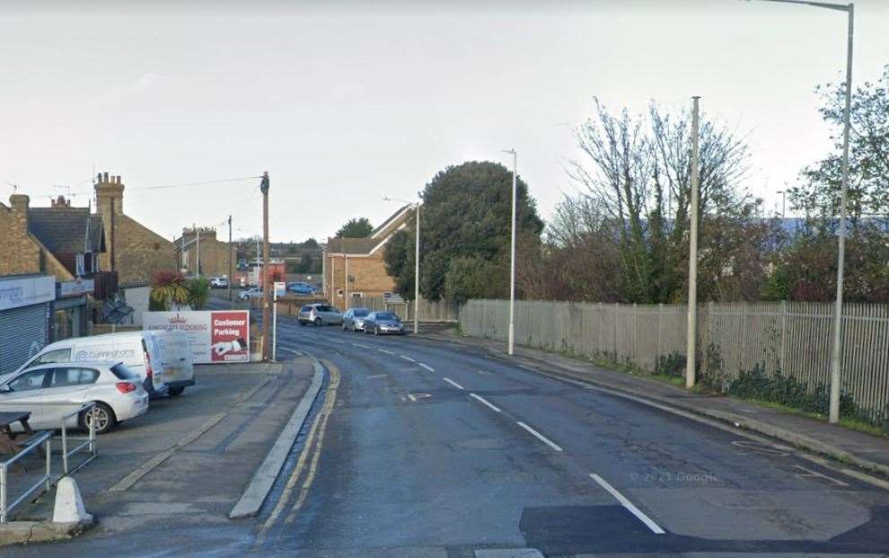 The child was seen in Newington Road, Ramsgate. Picture: Google Street View