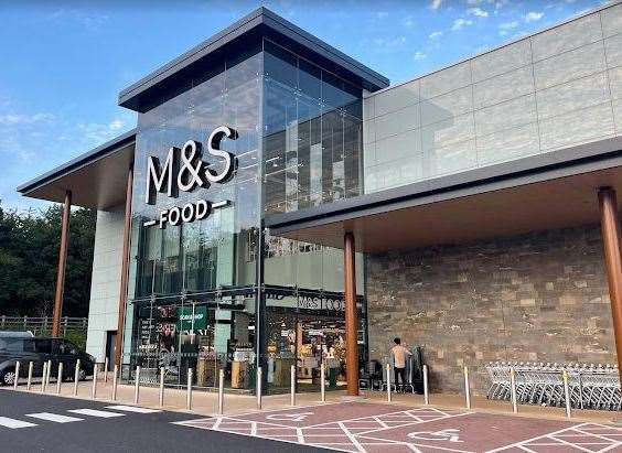 The M&S store at Eclipse Park is partly faced with Kentish ragstone
