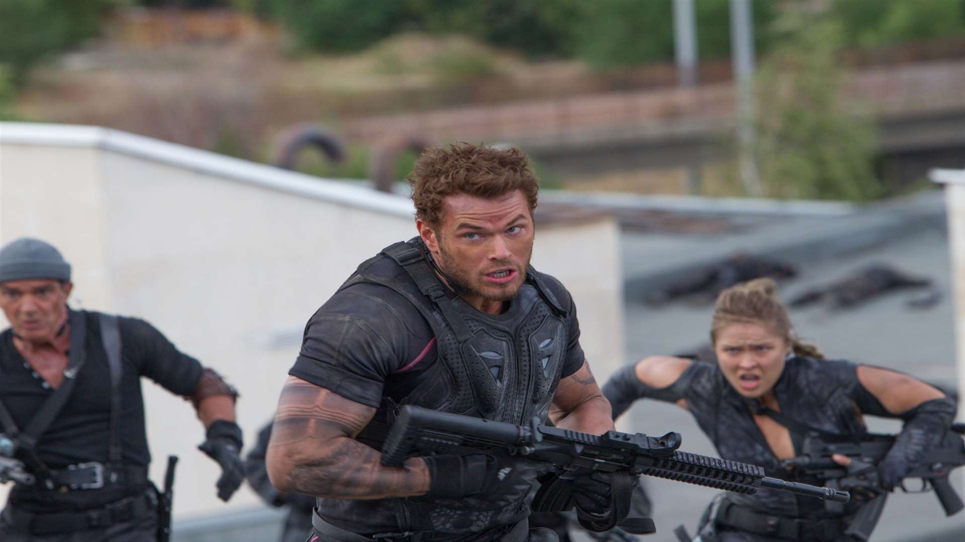 Kellan Lutz, in The Expendables 3. Picture: PA Photo/Lionsgate