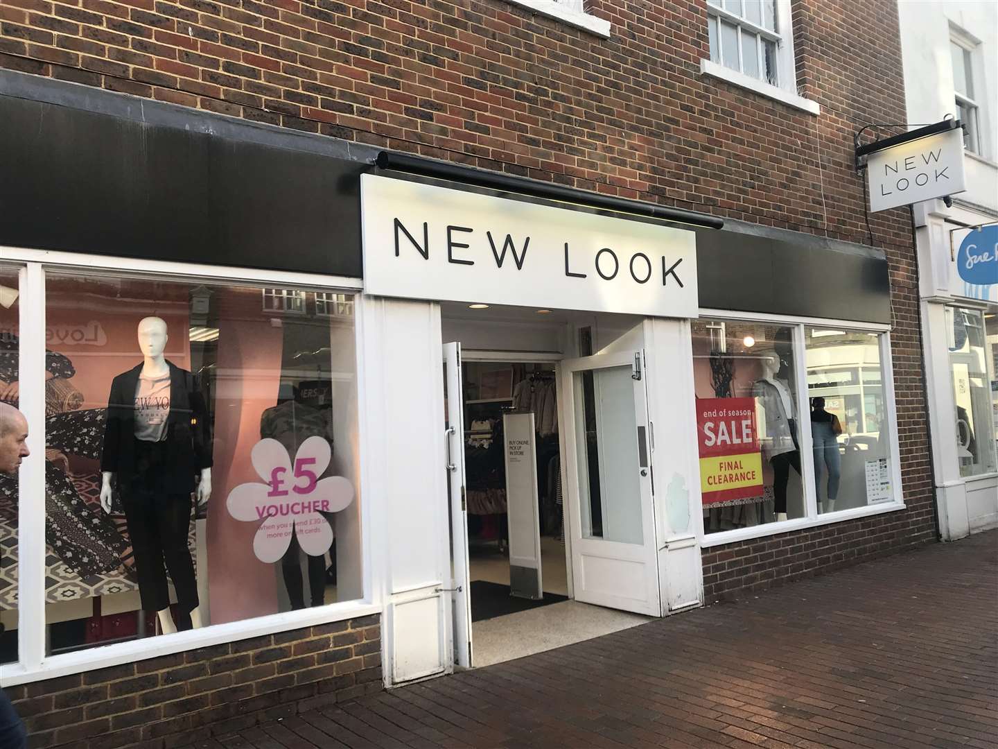New Look has been a go-to store for women's fashion items in Deal for almost three decades