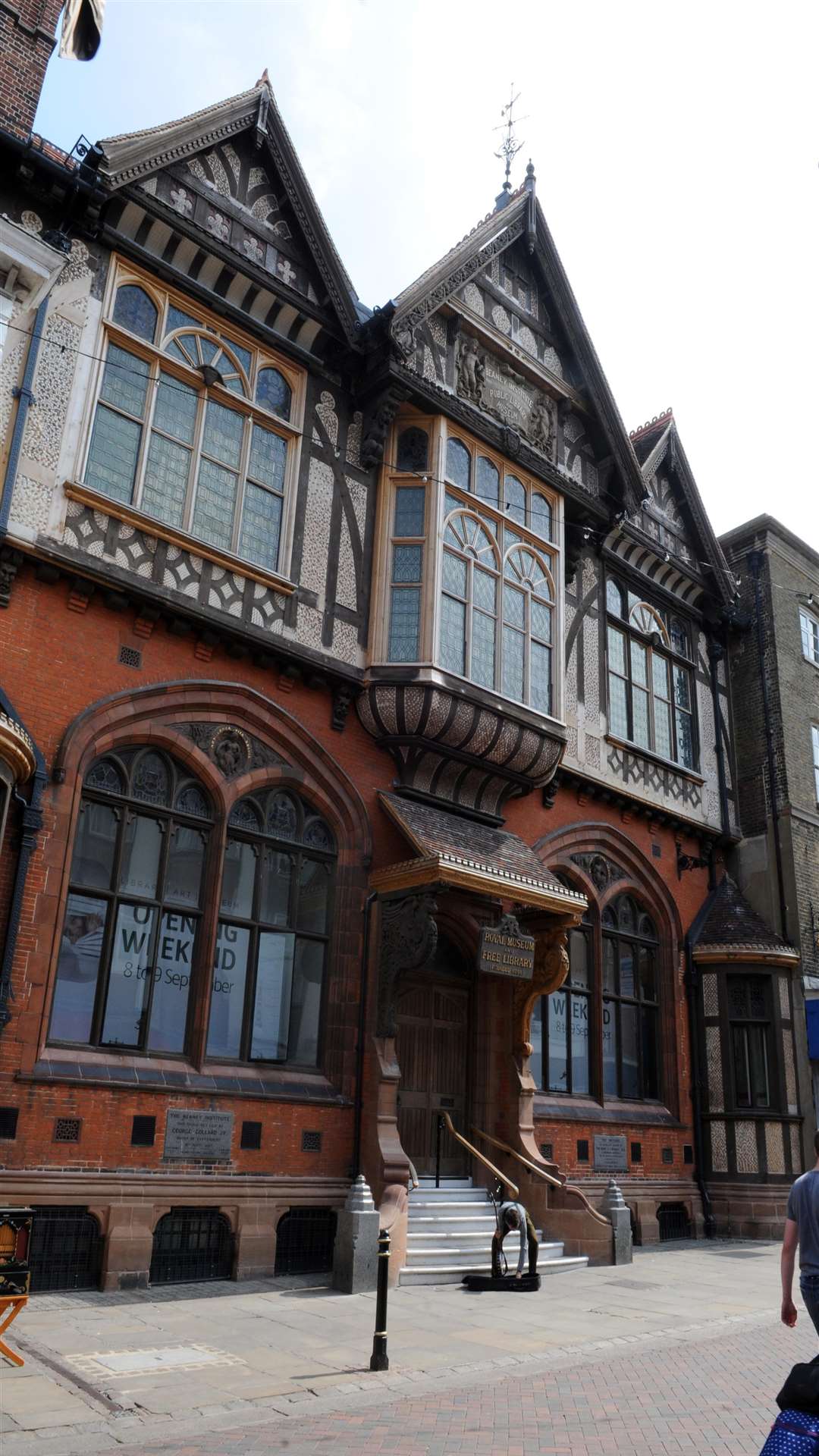 The Beaney museum in High Street, Canterbury