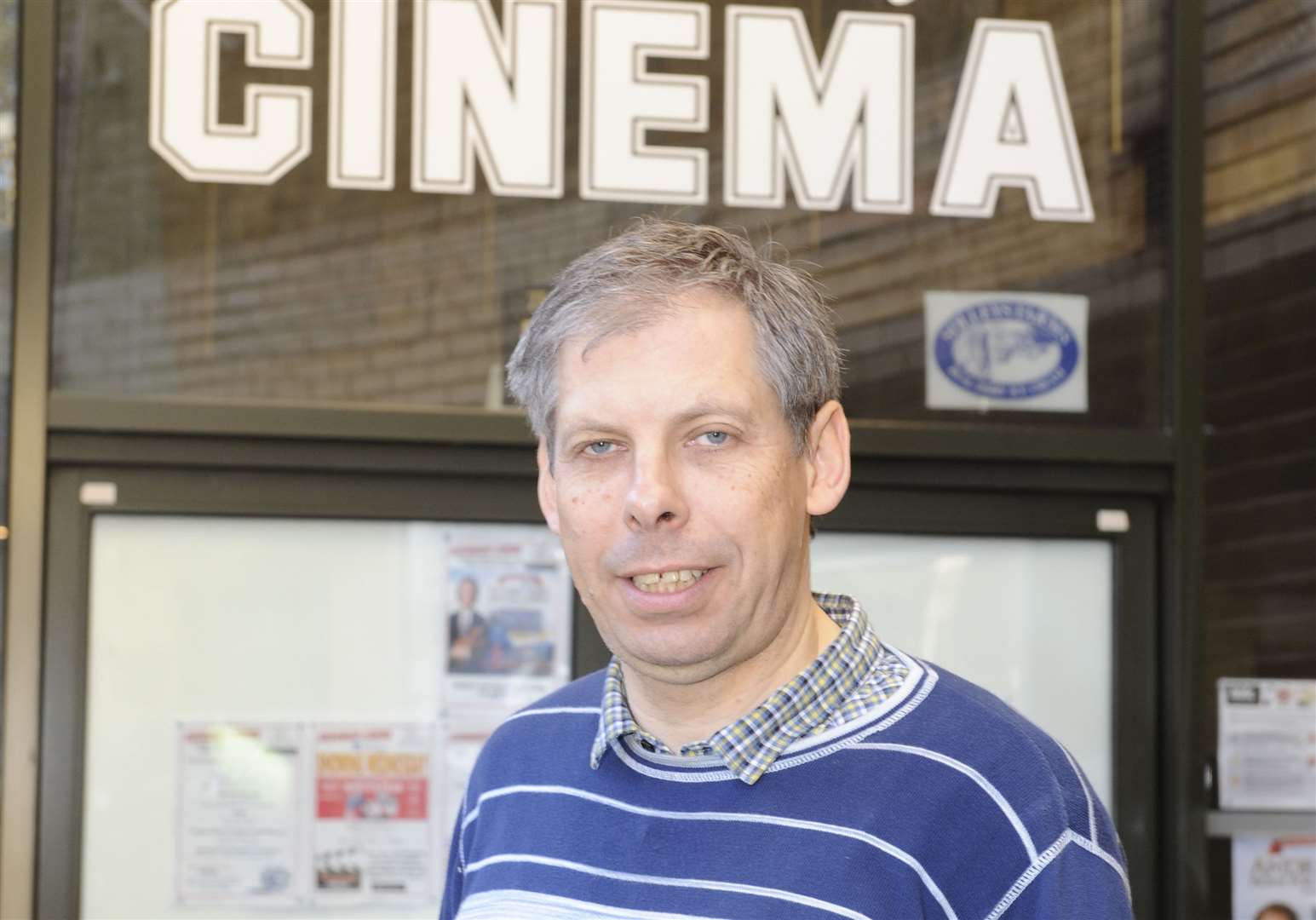 Robert Johnson, owner of the Kavanagh Cinema in Herne Bay