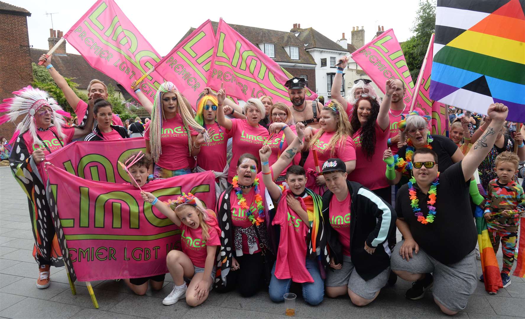 The Limes at the 2018 Canterbury Pride. Picture: Chris Davey