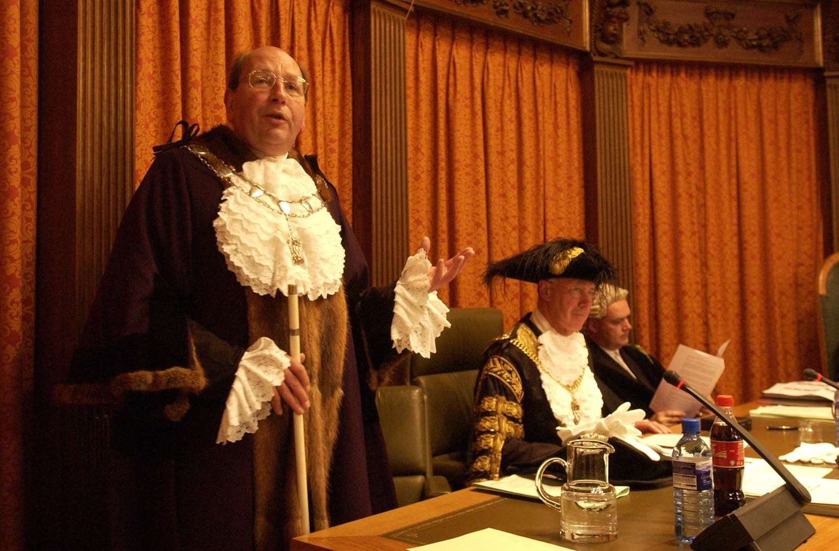 Canterbury City Council Mayor Making - the new Sheriff Cllr Fred Whitemore