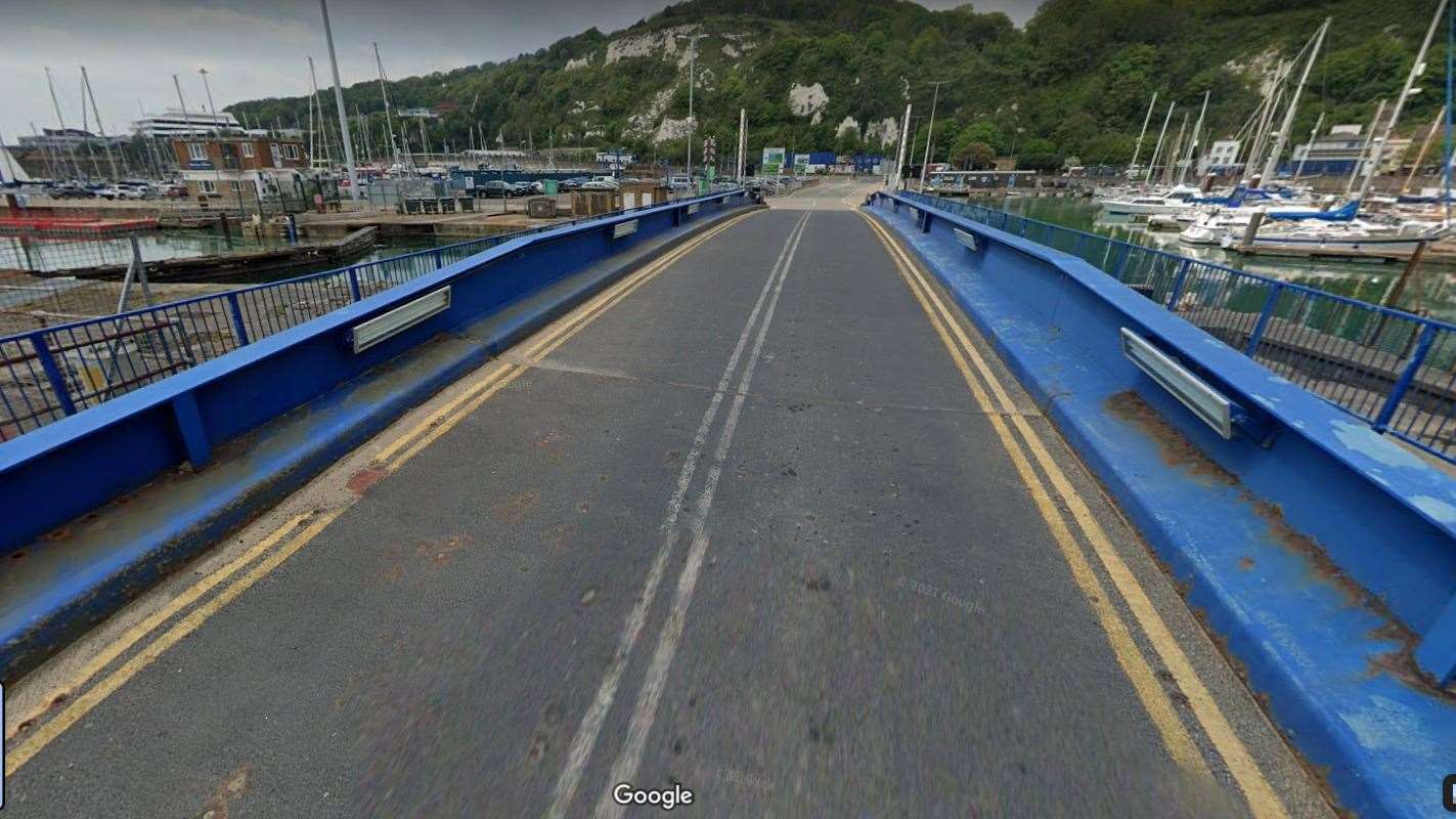 The Union Street swingbridge. Picture: Google Maps