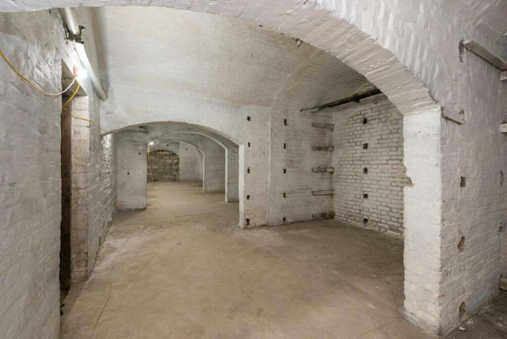 The basement used to play host to a jazz club. Picture: Miles & Barr/Rightmove