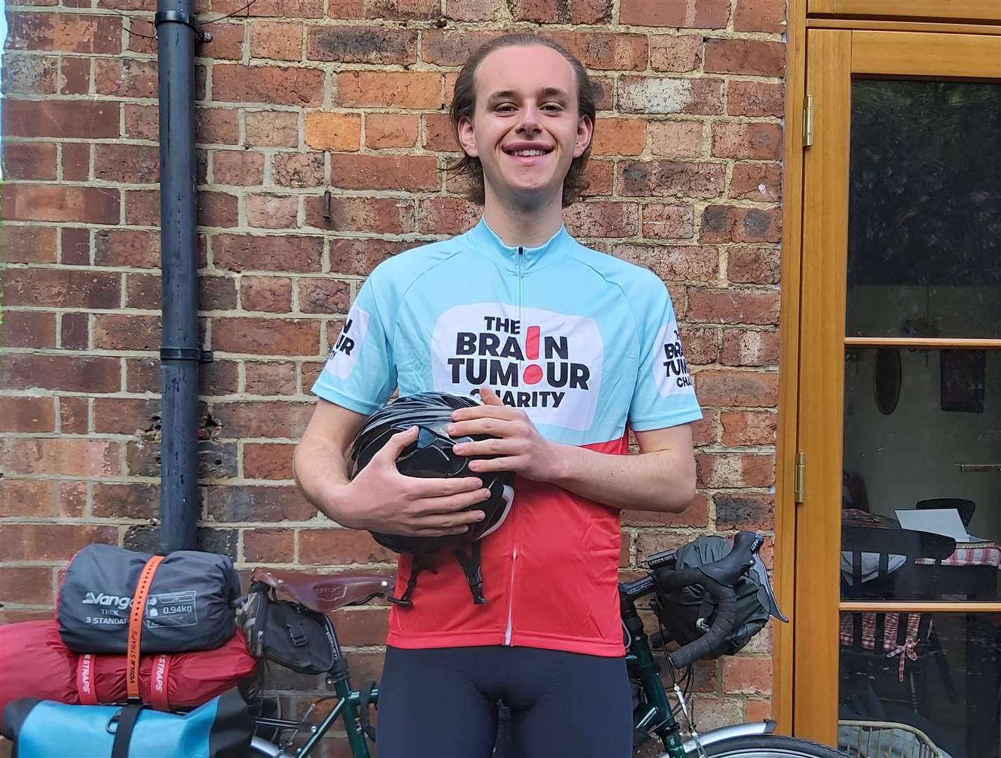 Tunbridge Wells teenager Jeremy Daubeny will be taking on a cycling challenge for two charities close to his heart