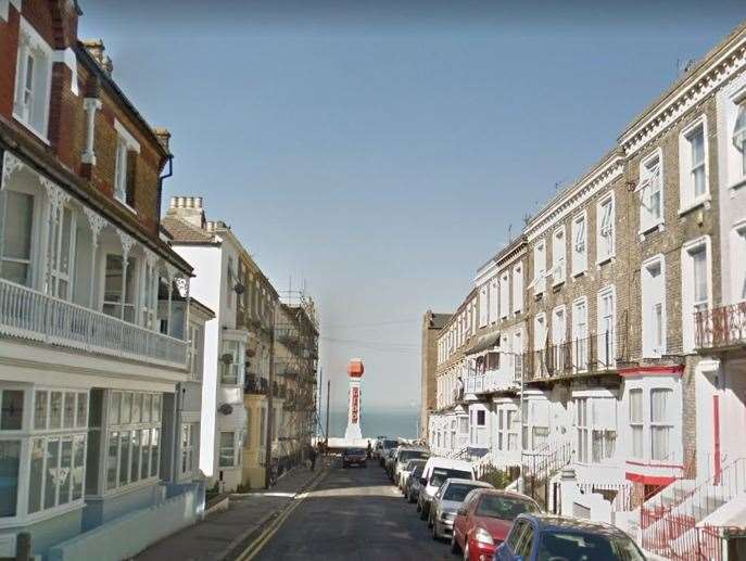 Ethelbert Road in Cliftonville West - where the lowest Covid rates in the district are being recorded. Picture: Google