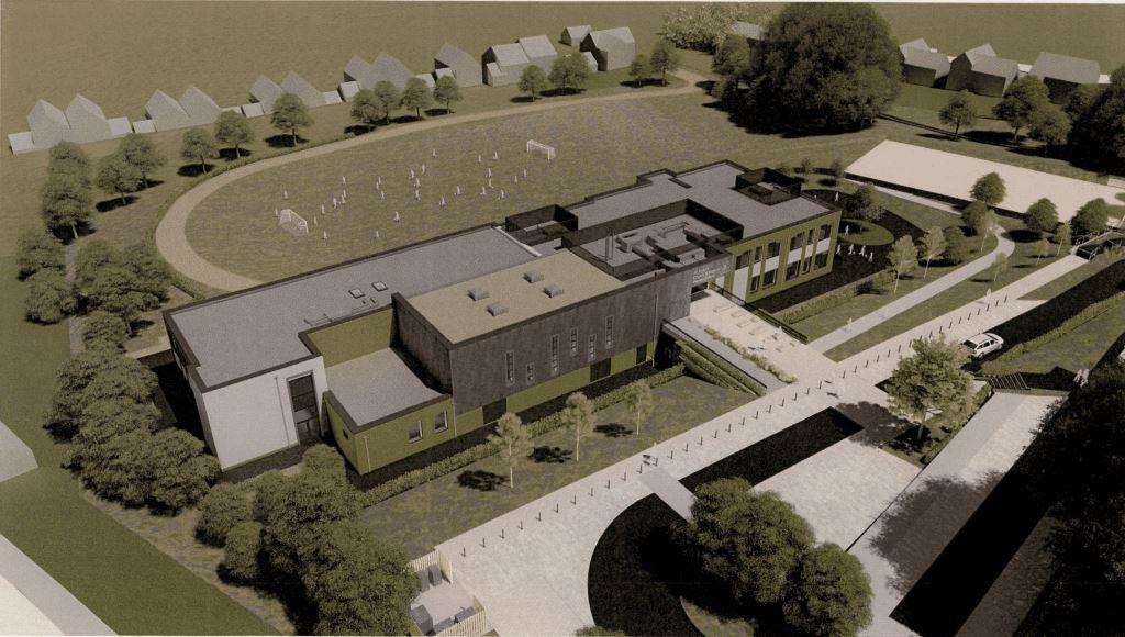 An artist's impression of the proposed school (6724313)