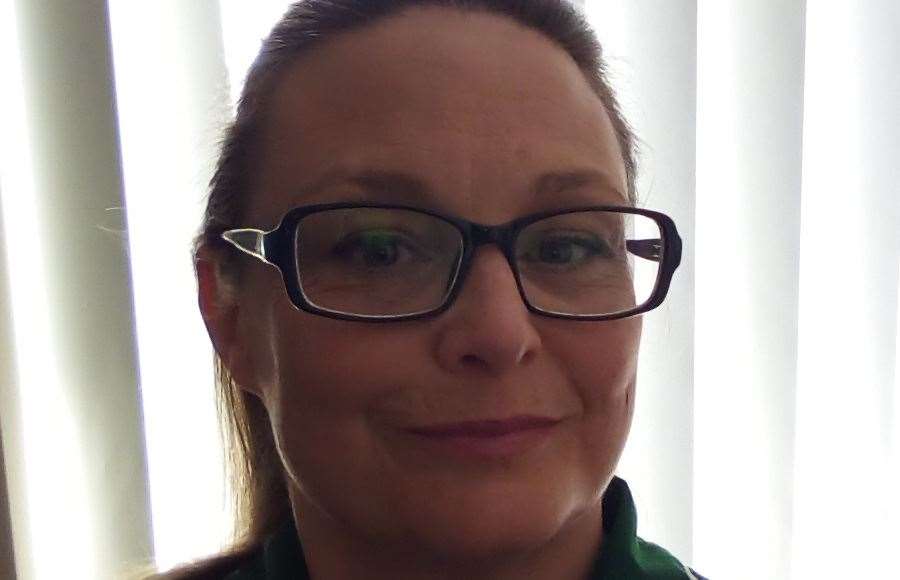 Healthcare team leader Samantha Pearce, 47, from Rainham