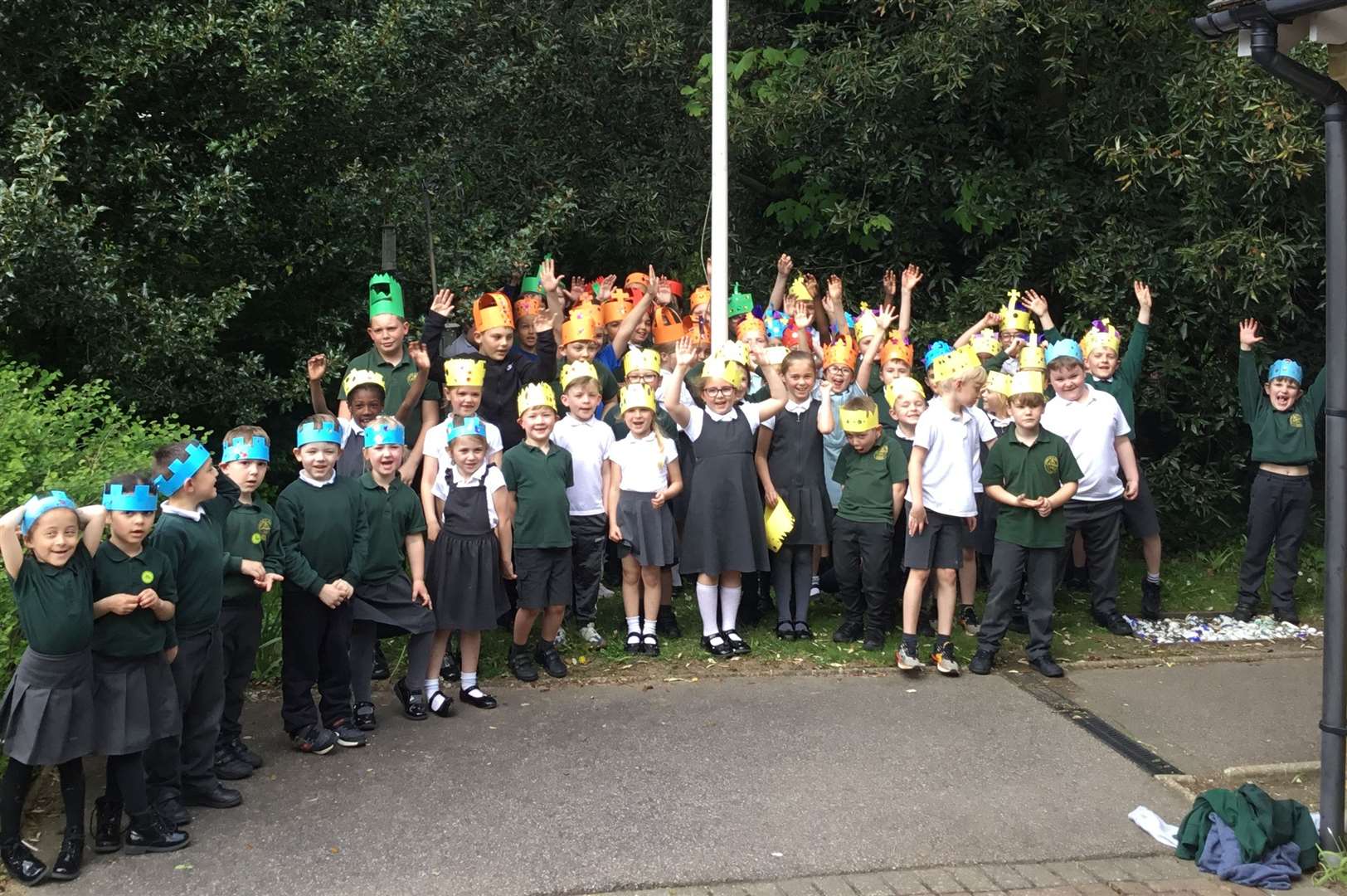 Children at the Lynsted and Norton Primary School. Picture: Lynsted and Norton Primary School