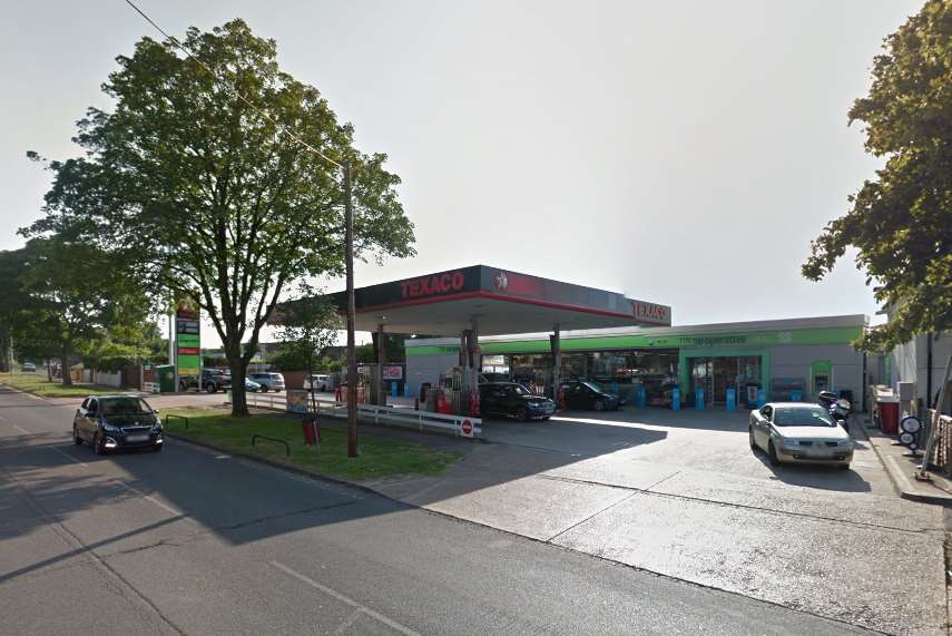 The Texaco garage on City Way, Rochester. Picture: Google Street View