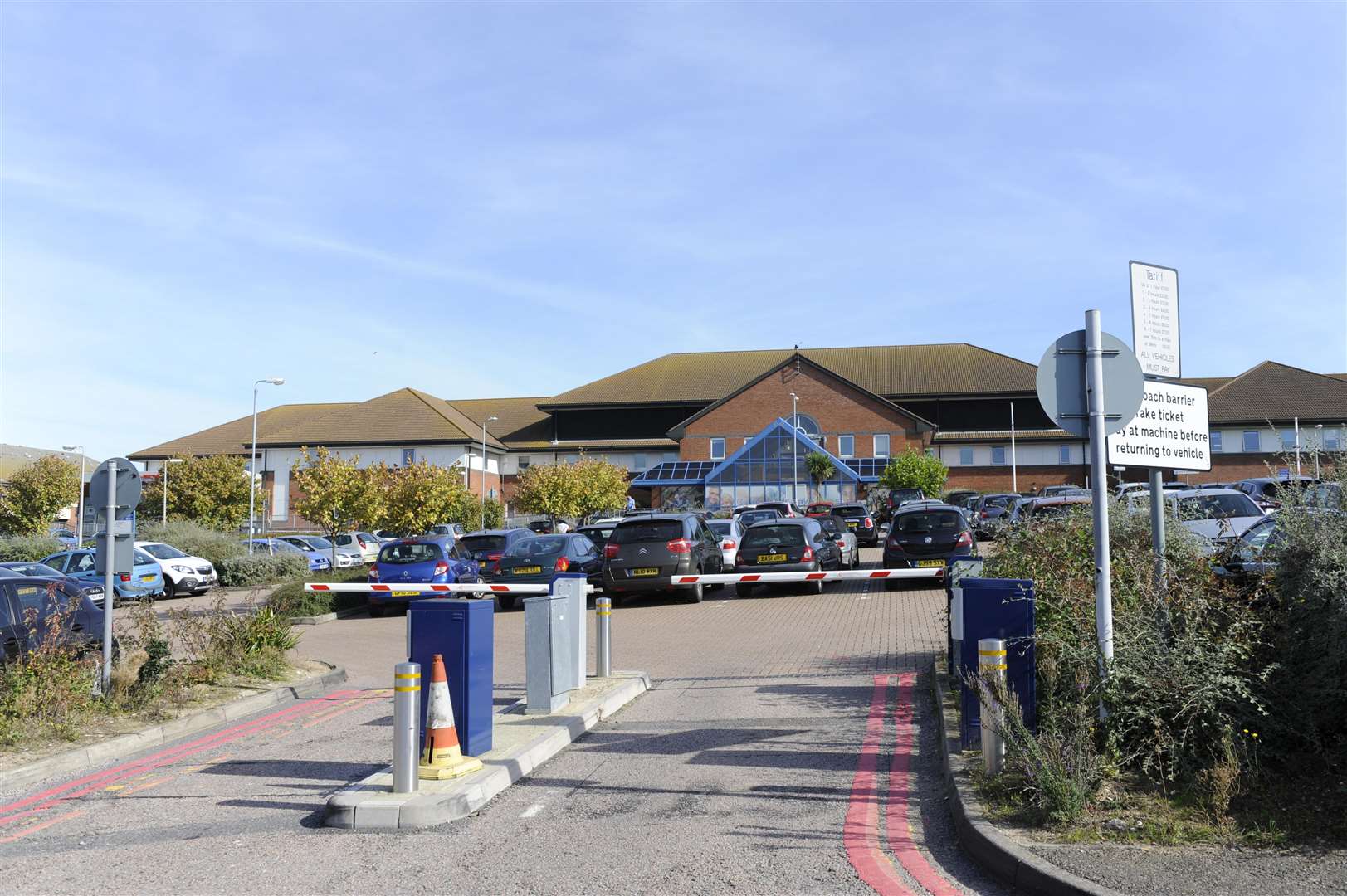 A woman died in the corridor at Margate's QEQM Hospital earlier this month