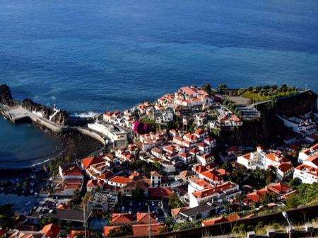 Camara dos Lobos, Madeira, is the fishing village where Churchill loved to paint