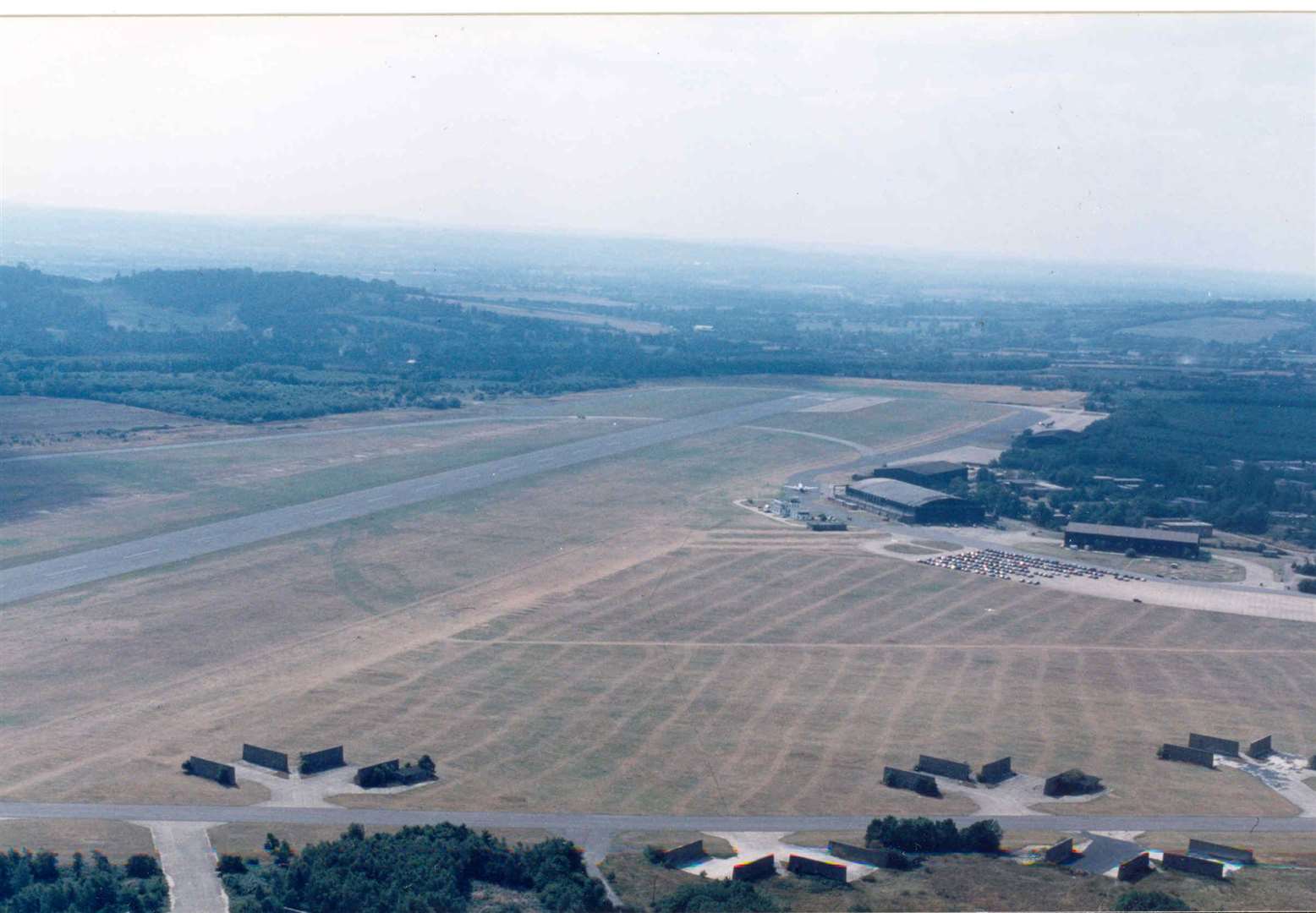 West Malling Airfield in 1990