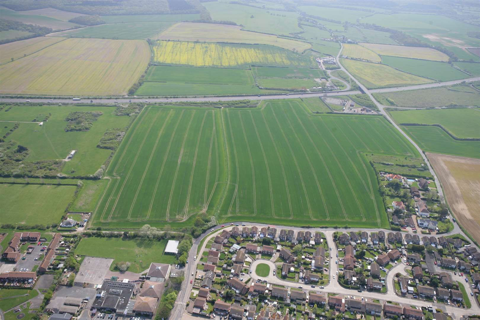 The 53-acre plot of land is located between Greenhill Road, Thornden Wood Road and the Thanet Way.
