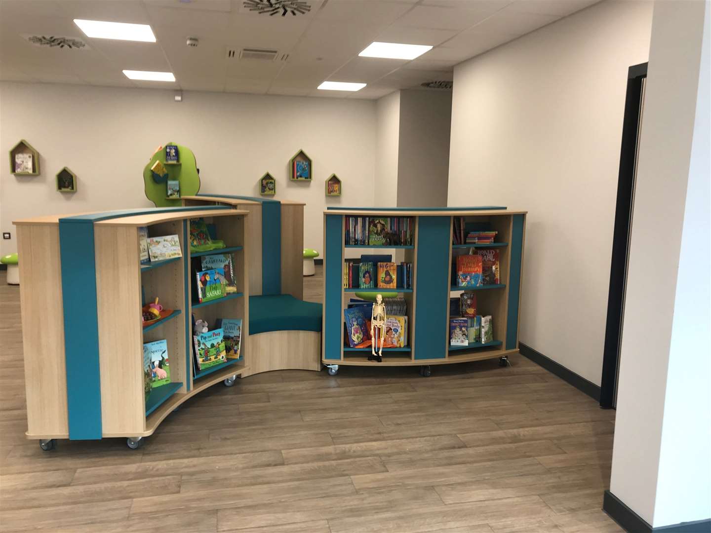 They have installed a new library for pupils. Picture:Ebbsfleet Green Primary School