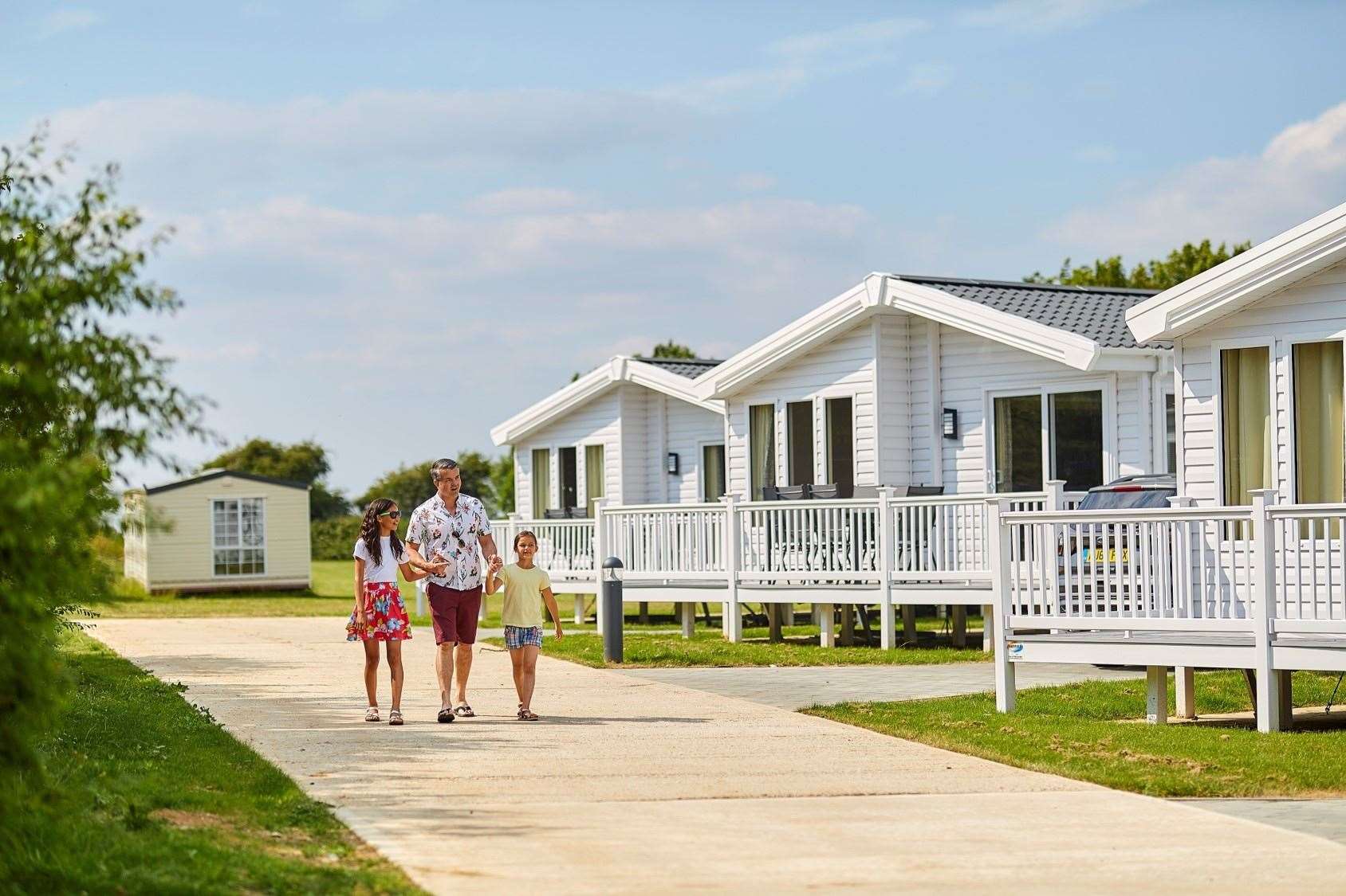 St Margaret’s Bay Holiday Park is one of two in Kent that have shut. Picture: Parkdean Resorts