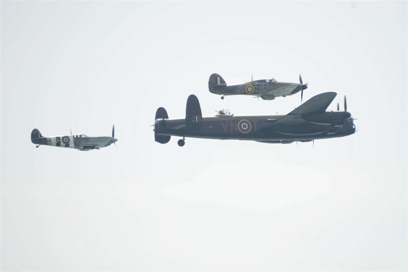 The Lancaster, Hurricane and Spitfire