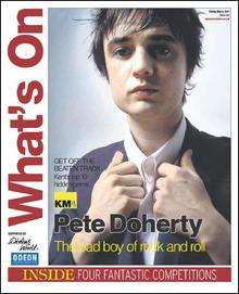 Pete Doherty is this week's What's On cover star.